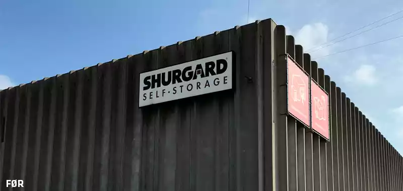 Shurgard for afrensning